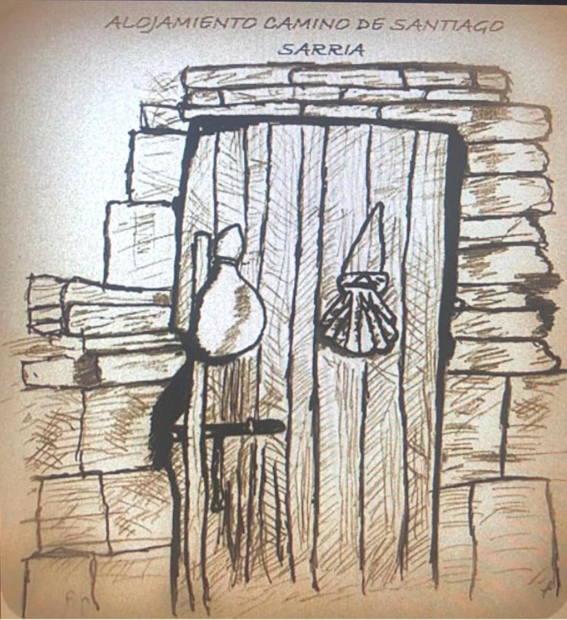 Camino Santiago Estrella Apartment Саррия Екстериор снимка